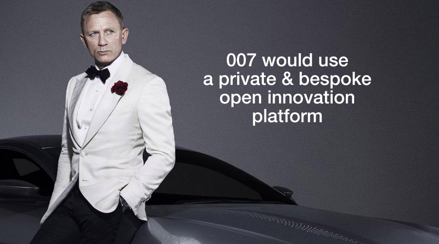 open innovation private custom bespoke platform